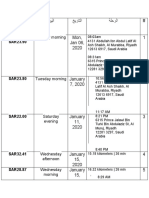 Uber & Taxi Total Receipt