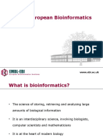 EMBL's European Bioinformatics Institute: WWW - Ebi.ac - Uk