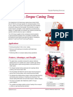 24-50 High-Torque Casing Tong: Applications