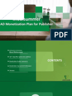 Mobisummer SDK Monetization Plan PDF