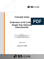 Concept Study Extension of IO-Link For Single Pair Ethernet Transmission