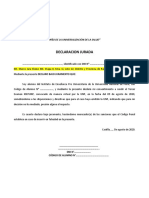 Formato de Declaracion Jurada de Alumnos Idepunp