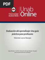 Evaluacion de Aprendizaje - Guia Practica para Profesores PDF