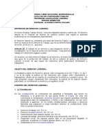 Programa de Derecho Laboral Parte I