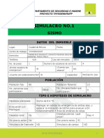 Hipotesis Simulacro de Sismo Proyecto Thyssenkrupp 20sep2019