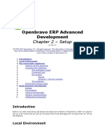 Openbravo ERP Advanced Development: Chapter 2 - Setup