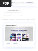 Divi Carousel Module 2.0 - Divi Extensions