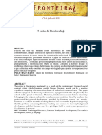 Antunes - O Ensino Da Literatura Hoje PDF