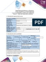 Guía de Actividades y Rúbrica de Evaluación - Tarea 2 - Hitos Del Desarrollo Evolutivo