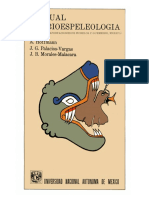 1986 Manual de Bioespeleología PDF