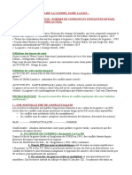 Introduction Formes de Conflits Et Tentatives de Paix Dans Le Monde Actuel