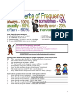 Name: Felix Asencio Erik: Adverbs of Frequency Are Used