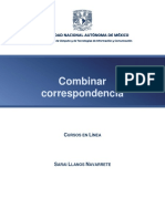 1 Combinar - Correspondencia