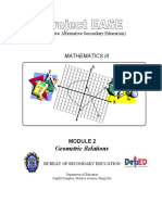 Module 2 - Geometric Relations