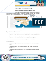 Learning Activity 2 / Actividad de Aprendizaje 2 Evidence: Health Solutions / Evidencia: Soluciones para La Salud