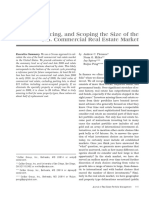 Slicing, Dicing, and Scoping The Size of The US Commercial Real Estate Market, Florence, Miller, Spivey, Peng, 2010