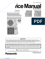 Indoor Unit Outdoor Unit Cs-E9Pkea Cs-E12Pkea Cs-E15Pkea Cs-E18Pkea Cu-E9Pkea Cu-E12Pkea Cu-E15Pkea Cu-E18Pkea Destination Europe
