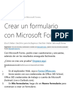 Microsoft Forms