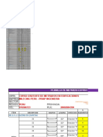 Planilla para Estructuras