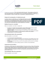 Laparotomy: Surgical Investigation of Abdominal Pain