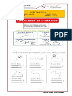 Ficha de Las Lineas Abiertas y Cerradas .