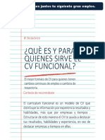 Como Escribir Un CV Funcional Recontratate