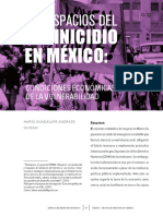 Espacios Del Feminicidio en México