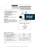 BU208D/508D/508DFI: High Voltage Fastswitching NPN Power Transistor