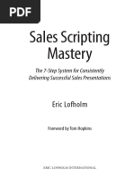 2017-Sales Scripting Mastery PDF