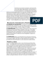 Robótica Una de Las Principales Características Que Presenta El Ser Humano Es Saber Aprovechar