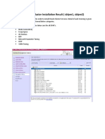 Preq-Requsite 12c Cluster Installation Result (Sblpre1, Sblpre2)