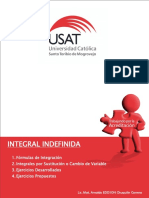 Teoria y Problemas de Integrales Indefinidas MA-II Ccesa007