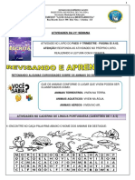 Atividades Da 21 Semana 1º Ano Revisado