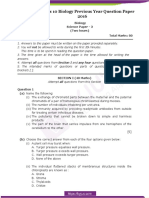 ICSE Class 10 Biology Previous Year Question Paper 2016