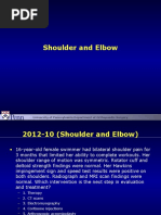 Shoulder and Elbow OITE - 2012 2013 2014