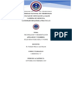 Informe de La Practica 1 de Embriologia