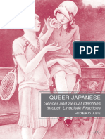 Hideko Abe (Auth.) - Queer Japanese - Gender and Sexual Identities Through Linguistic Practices-Palgrave Macmillan US (2010)