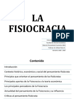 La Fisiocracia (MA) - Semestre - 2020-2020