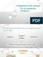 Competencia Del Enfoque de La Evaluacion Formativa