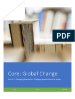 Core: Global Change: Unit 1.2: Changing Population-Changing Populations and Places