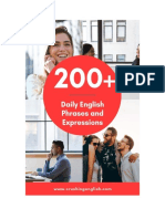 200 Daily English Phrases and Expressions