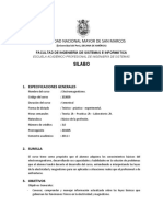 Syllabus Electromagnetismo 2011 I