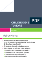 Childhood Brain Tumors: Nabilah Binti Dato ' Ayob 060100814