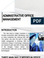 Om-Chapter3-Administrative Office Management