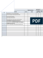 Preventive Maintenance PM-Freq (Q/H/Y) : - Check Points Checked Remarks Action Taken Status YES NO