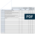 Preventive Maintenance PM-Freq (Q/H/Y) : - Check Points Checked Remarks Action Taken Status YES NO