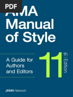 AMA Manual of Style