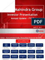 Kotak Mahindra Group: Investor Presentation