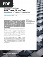 Bin There Done That - Us PDF