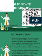 Solid State Chemistry 13102066